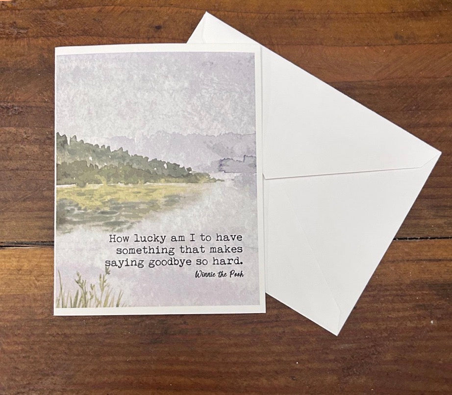 Note Card- Blank Inside- Creations by Beth