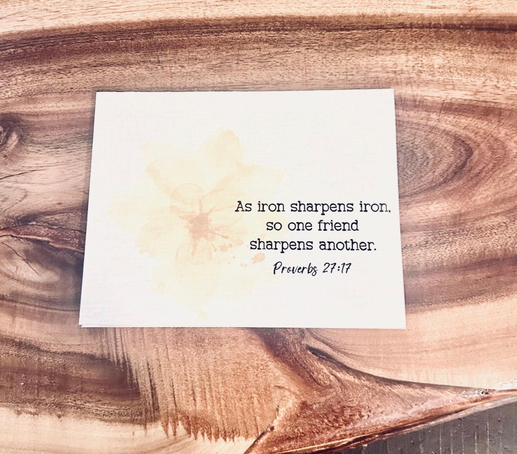 Note Card- Blank Inside- Creations by Beth