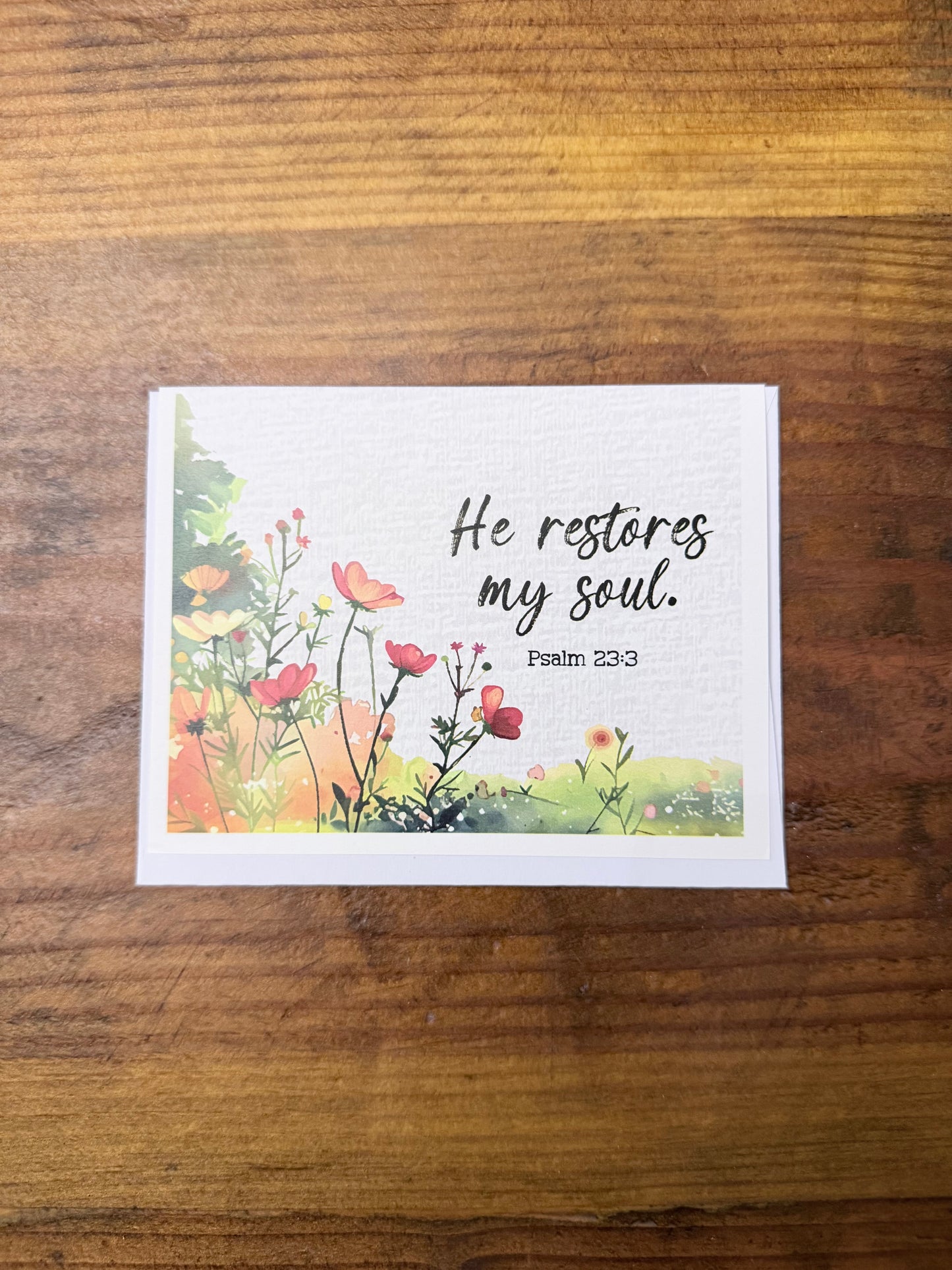 Note Card- Blank Inside- Creations by Beth