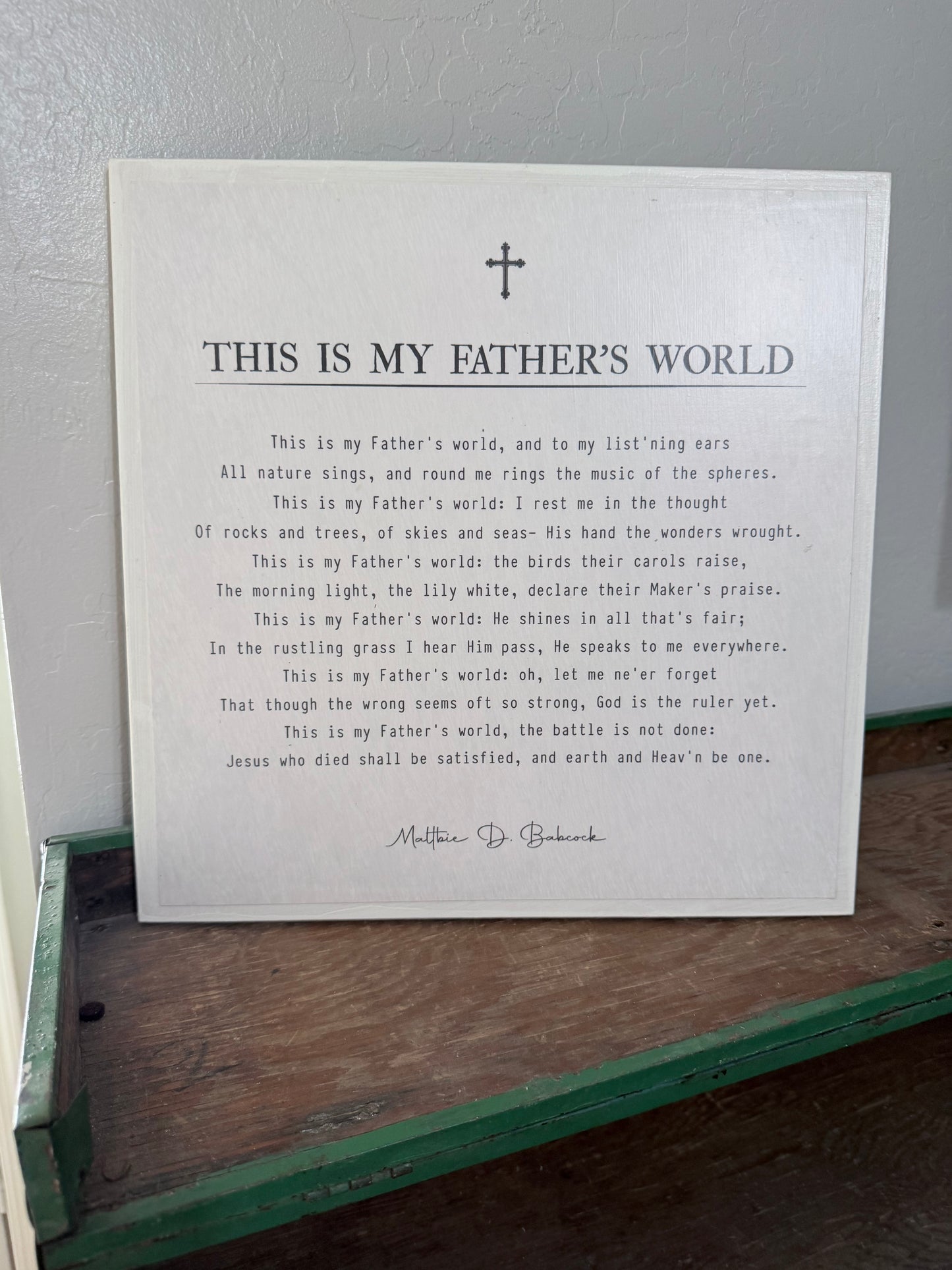 XL Wood Sign- Creations by Beth