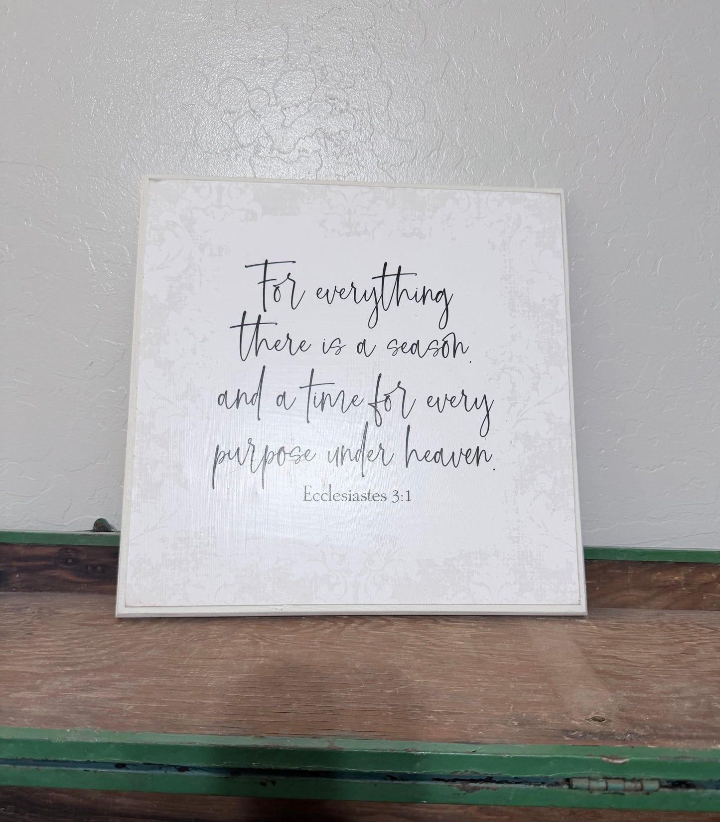 Large Square Wood Sign- Creations by Beth
