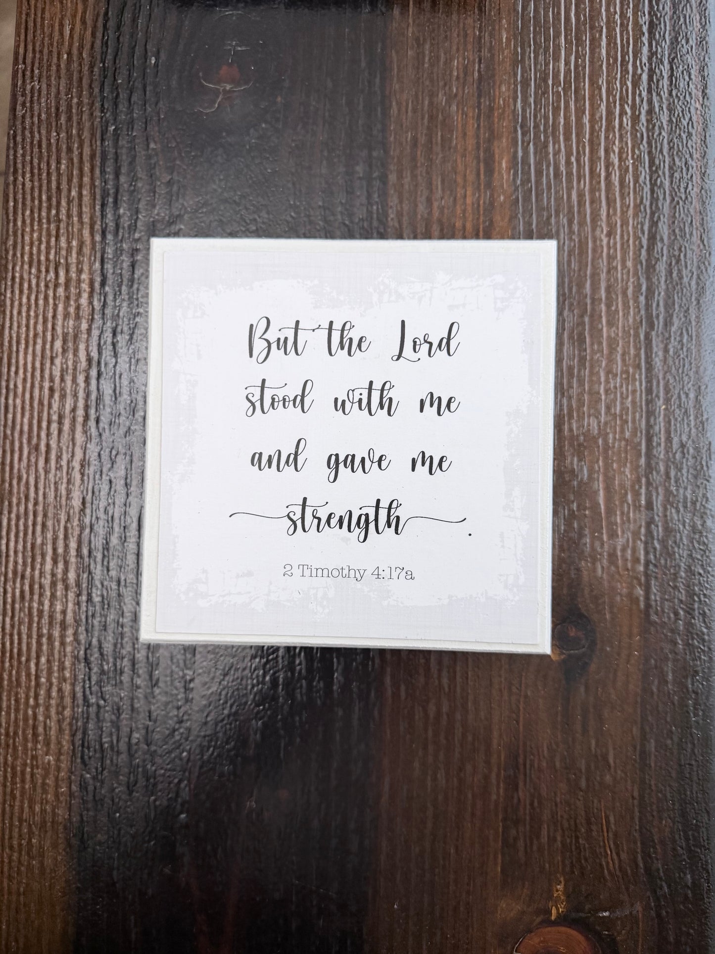 Mini square wood sign- Creations by Beth