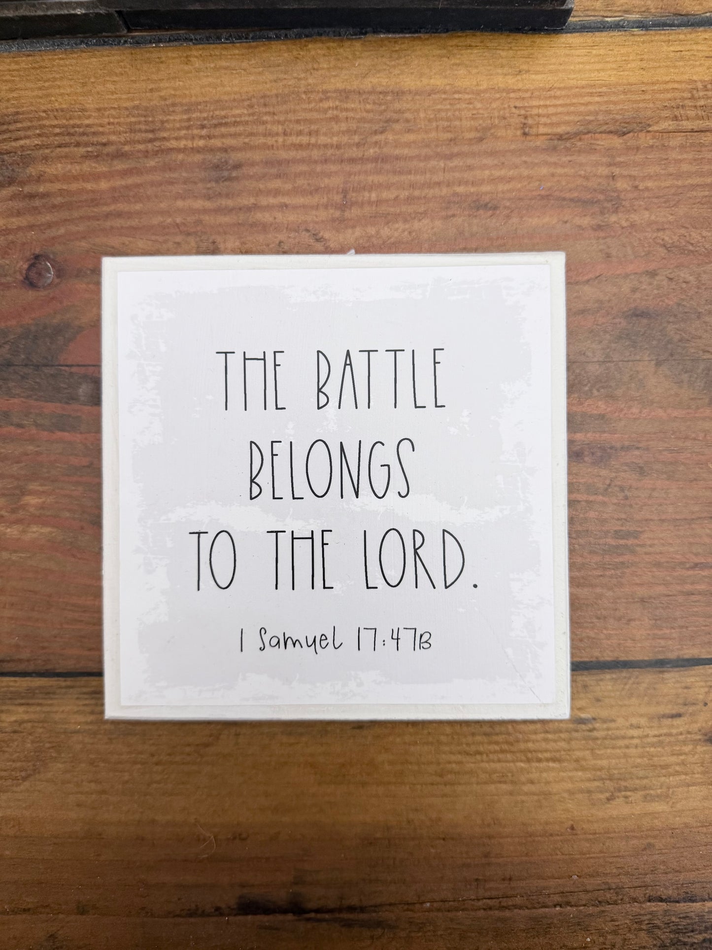 Mini square wood sign- Creations by Beth