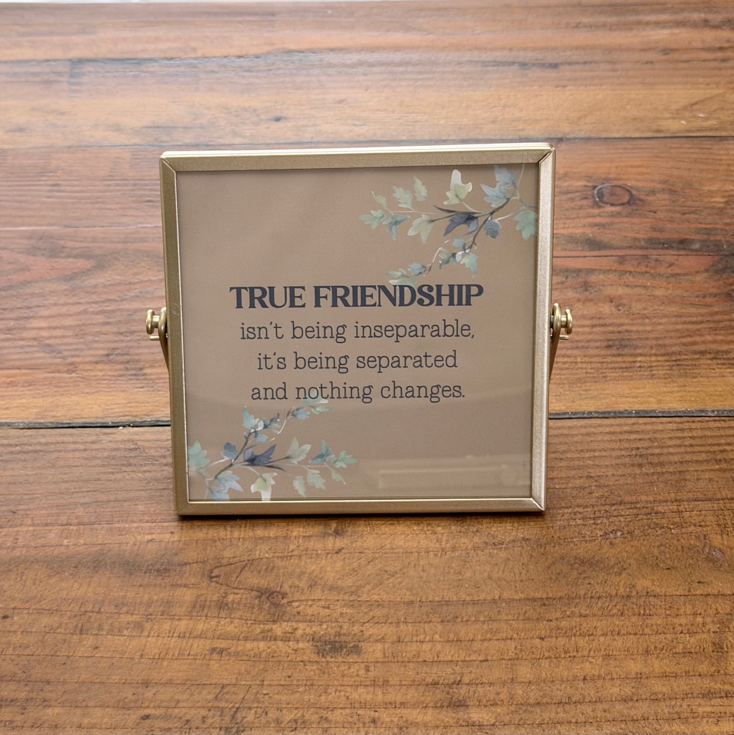 Gold Table Top Frame- Creations by Beth