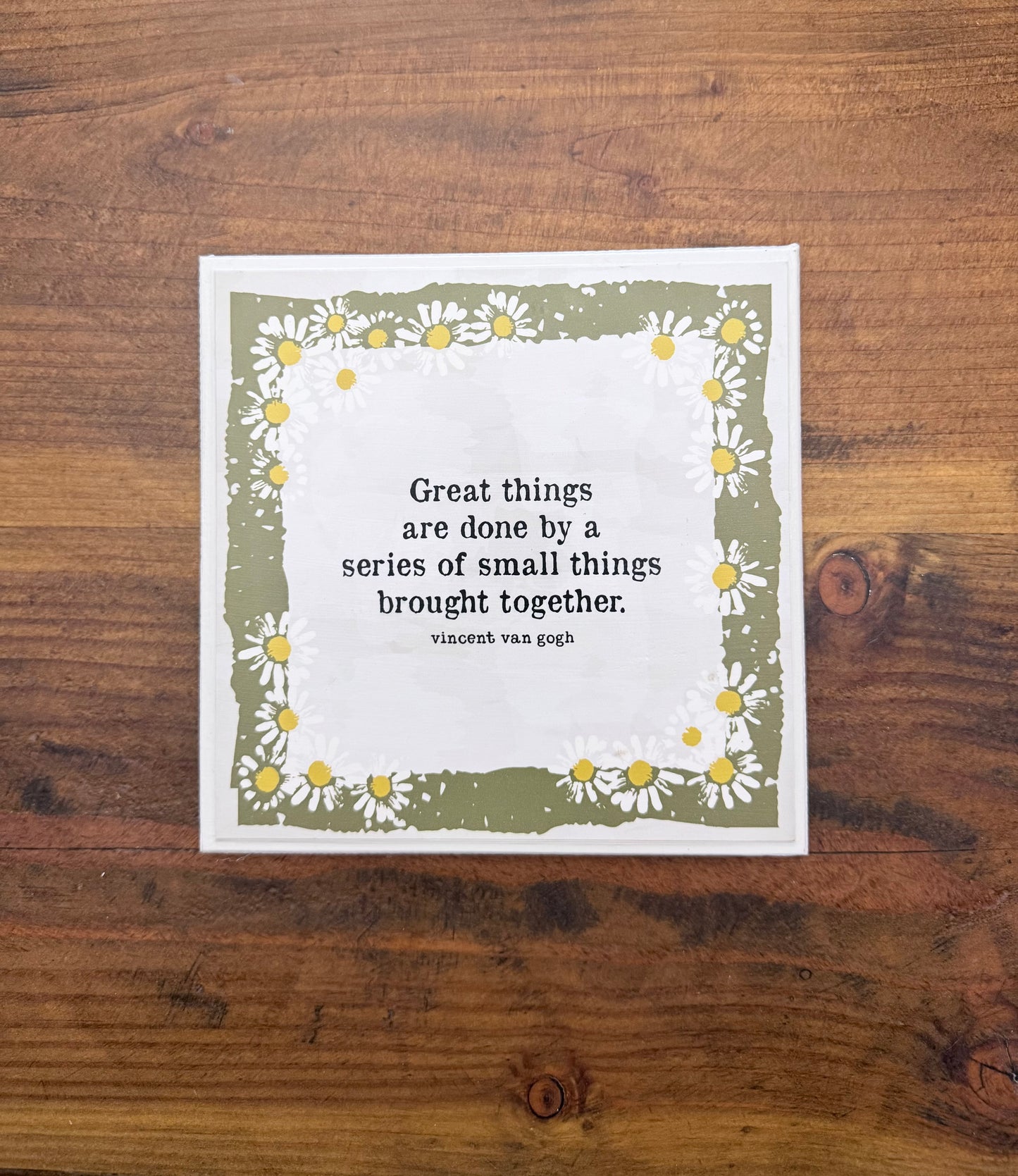 Small square sign- Creations by Beth