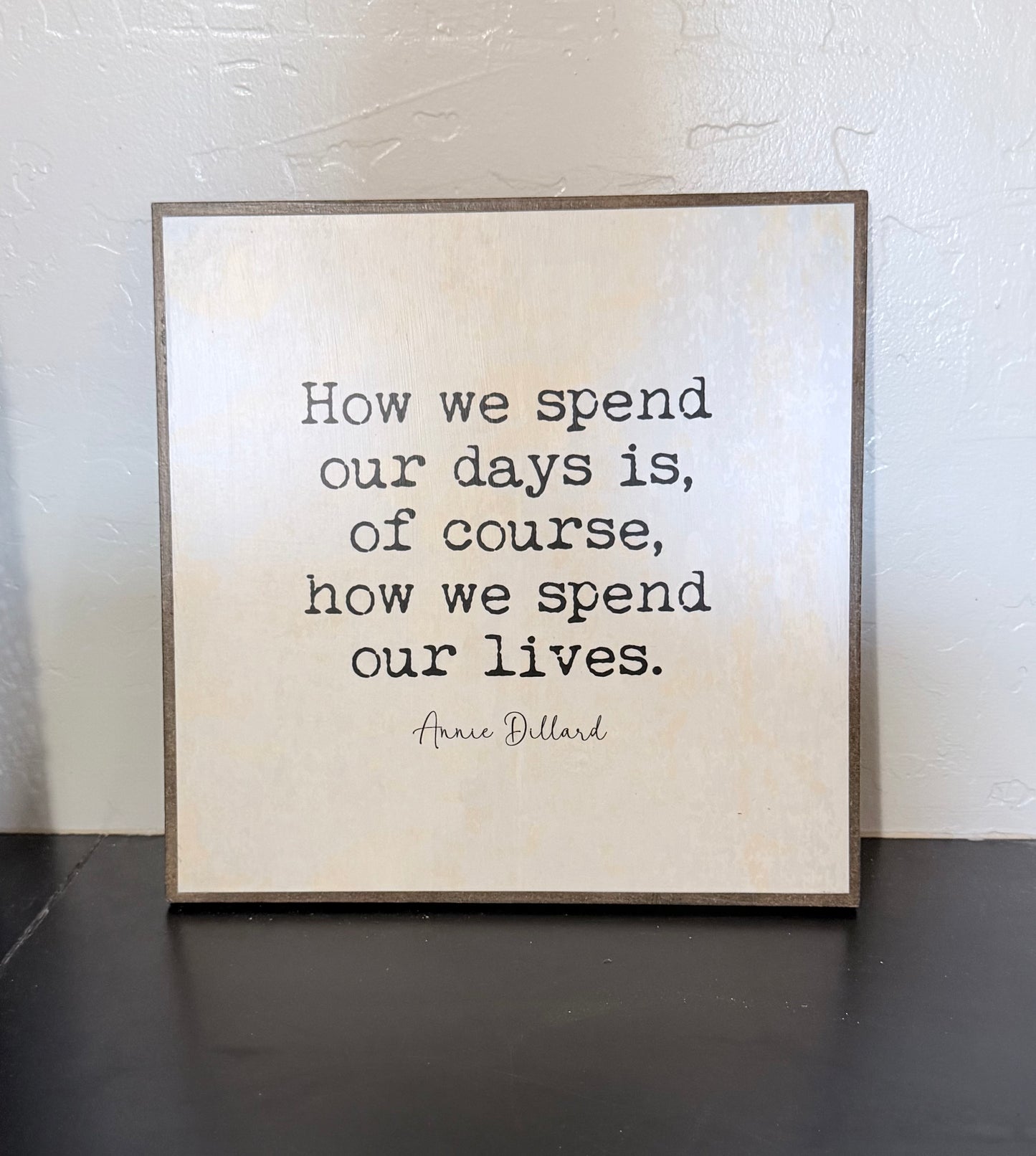 Large Square Wood Sign- Creations by Beth