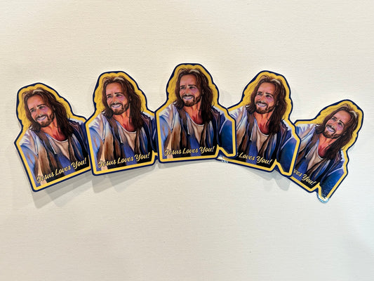 HFB-Sticker Jesus Loves You!