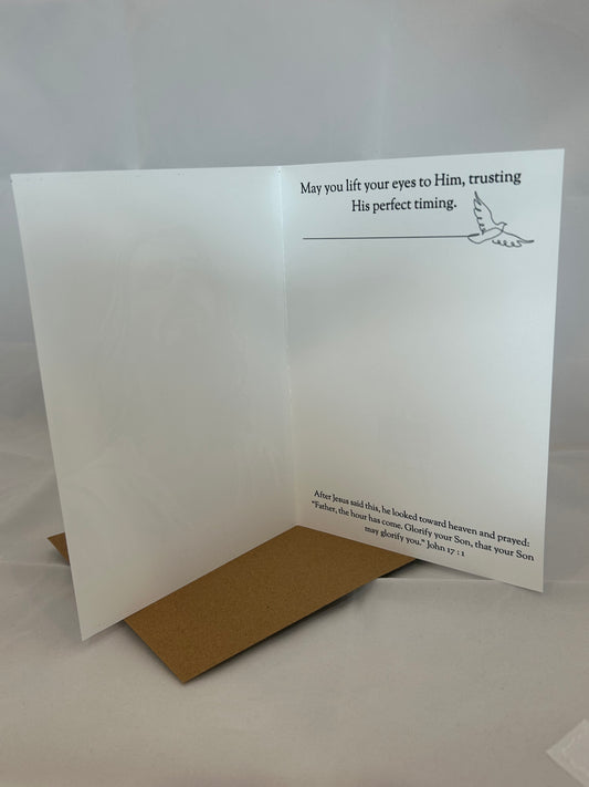 HFB-Greeting Card John 17:1