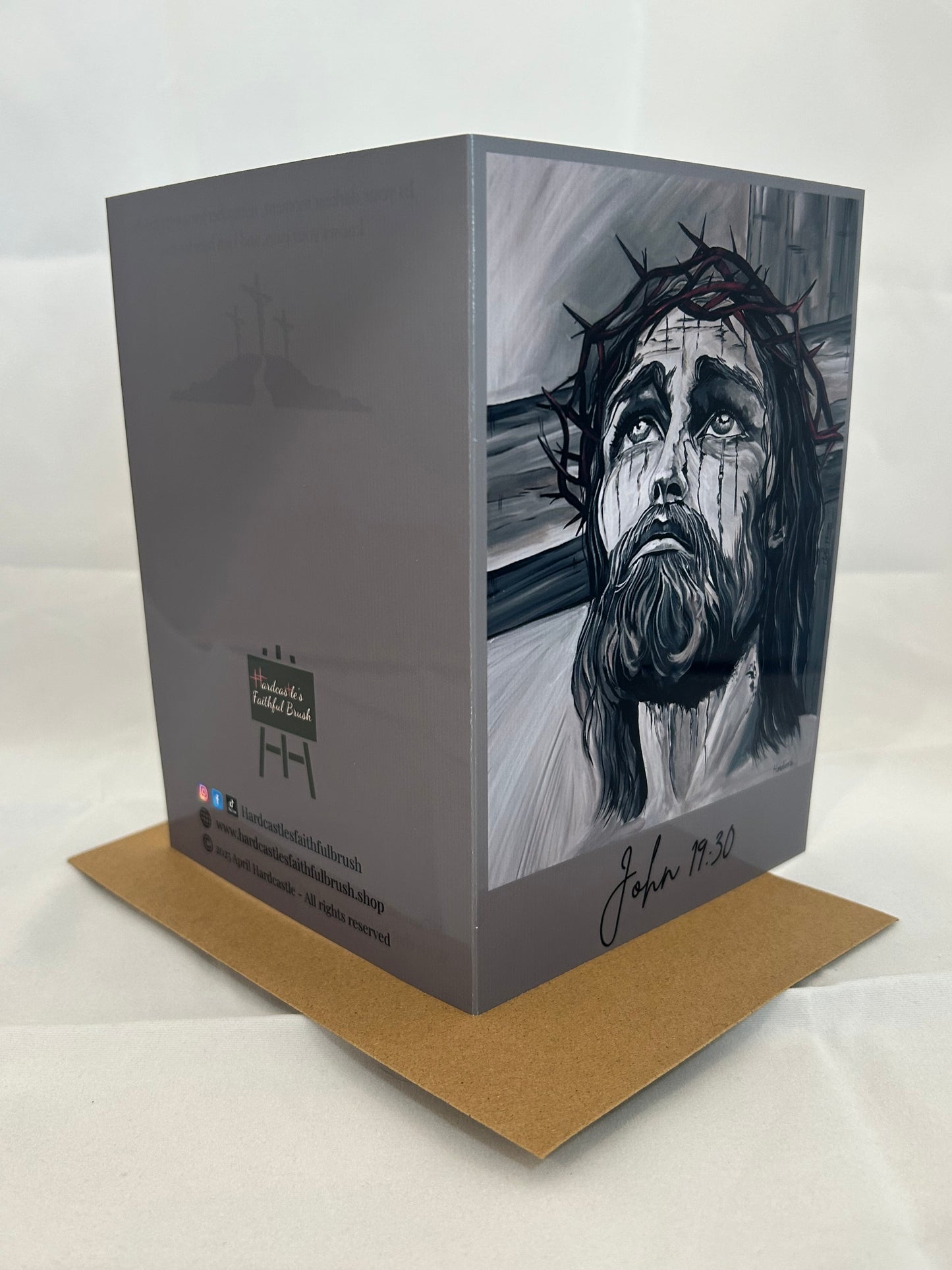 HFB-Greeting Card- John 19:30