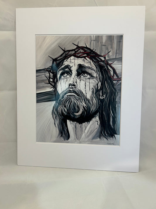HFB-Art Print Matted- John 19:30