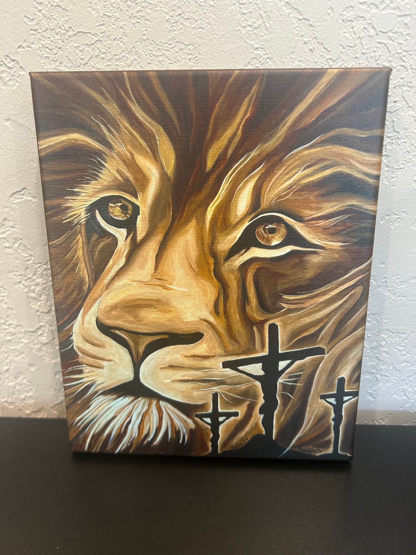 HFB- 8x10 Canvas Print - Joshua 1:9