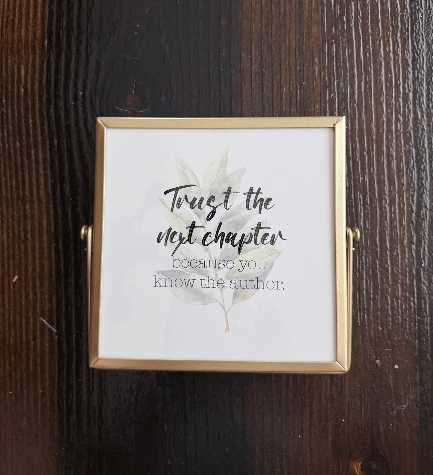 Gold Table Top Frame- Creations by Beth