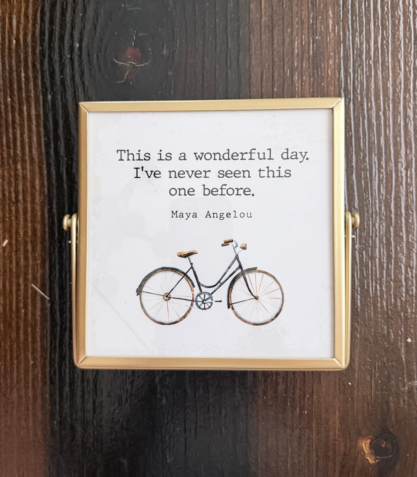 Gold Table Top Frame- Creations by Beth