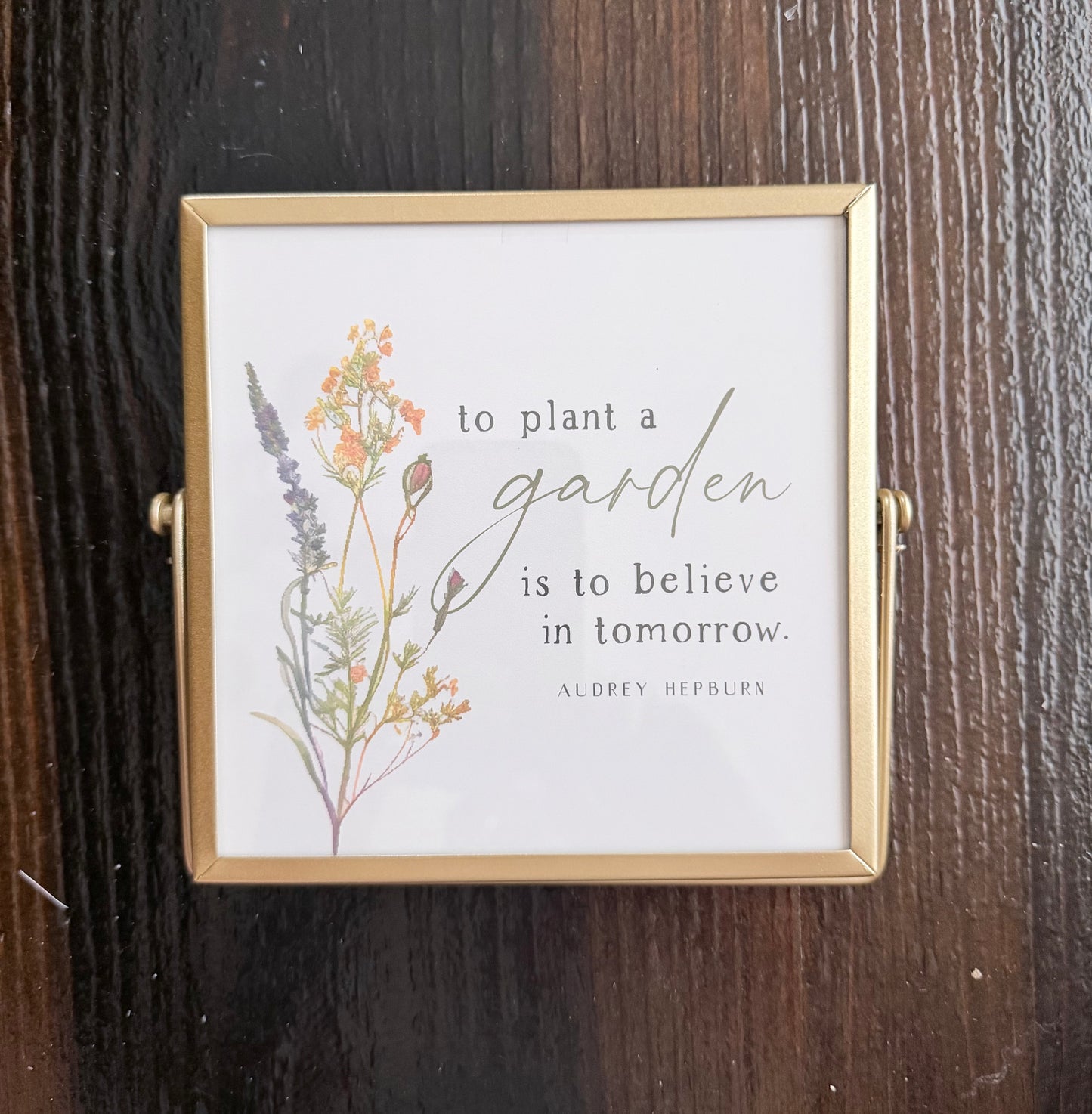 Gold Table Top Frame- Creations by Beth