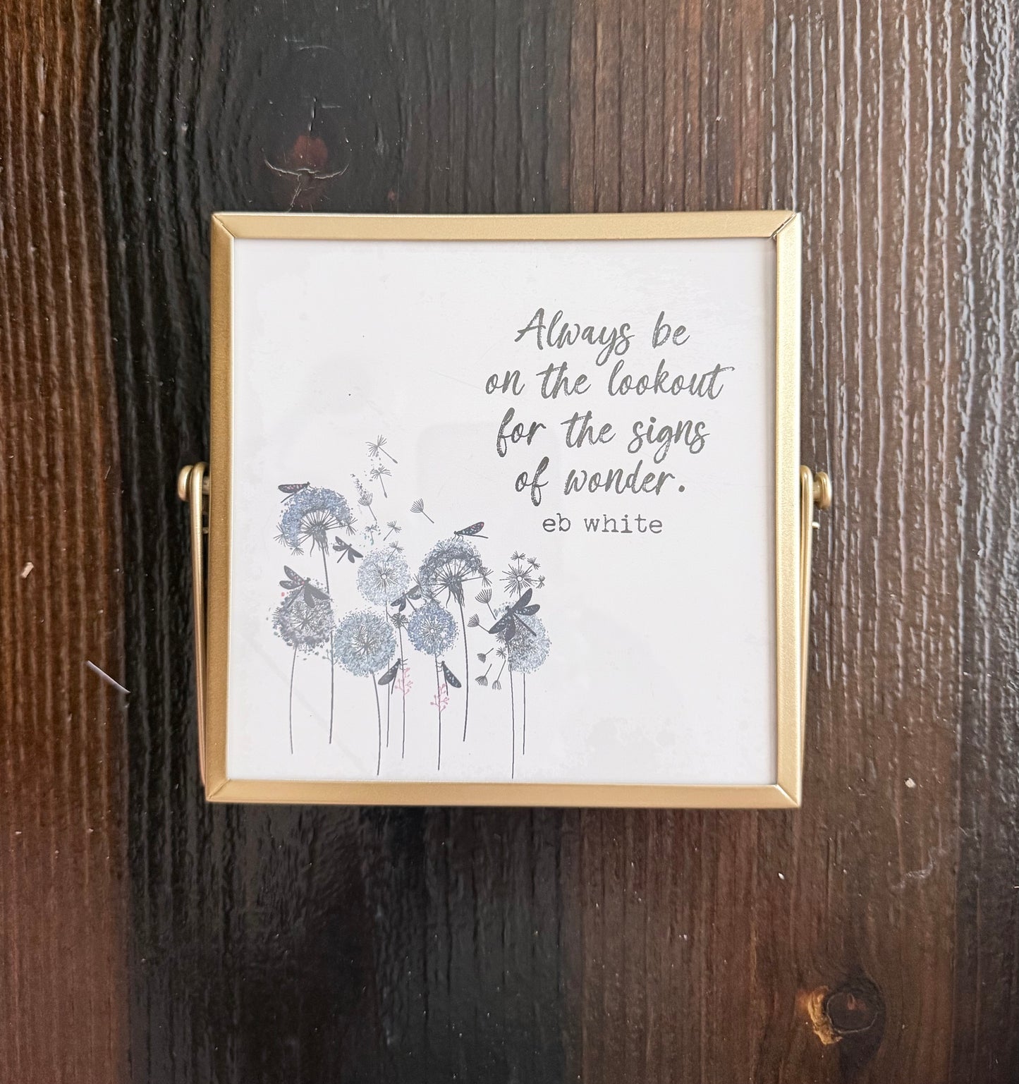 Gold Table Top Frame- Creations by Beth
