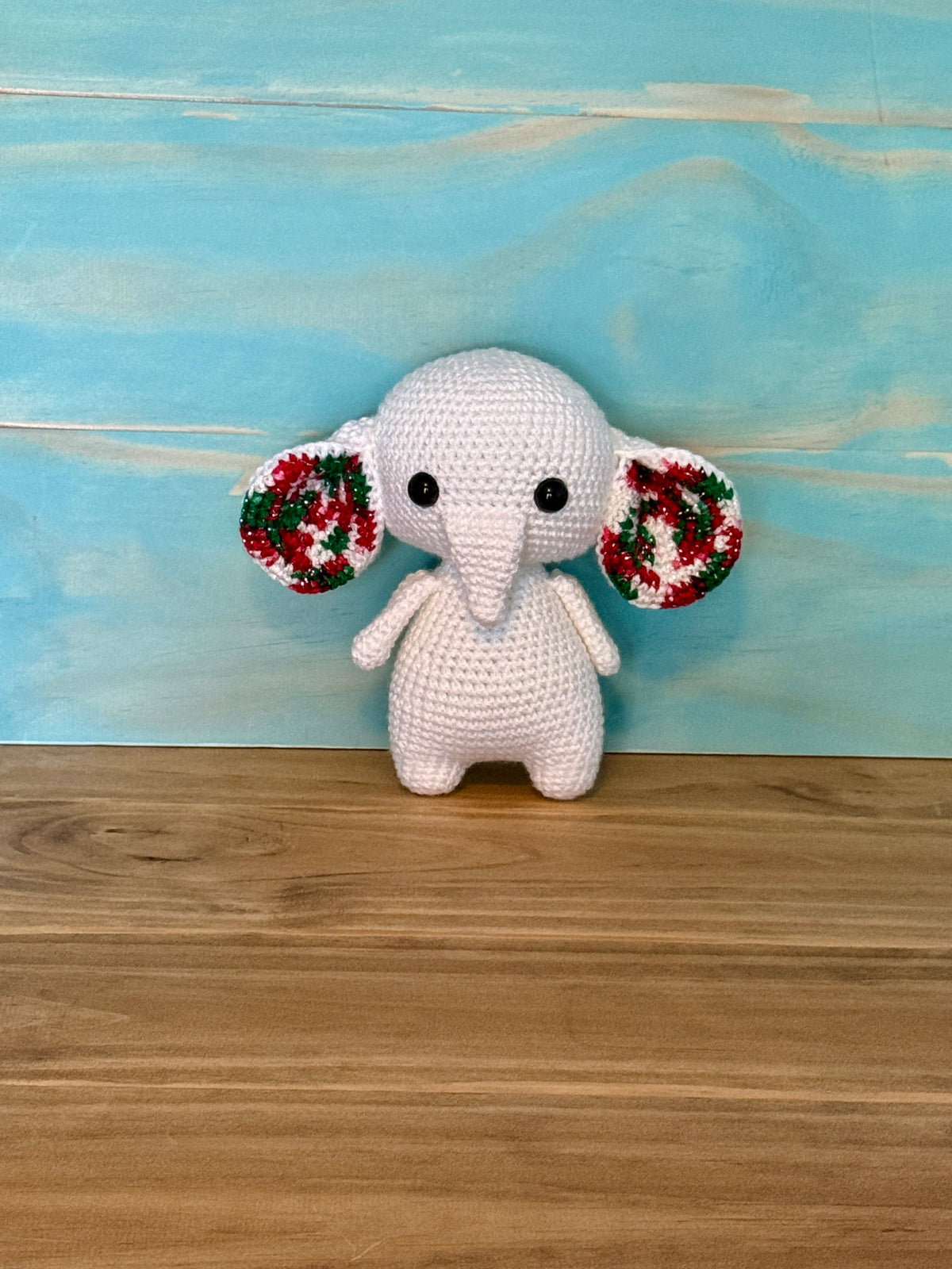 "White Elephant" Plushie CHD - Cuddly Cacti Creations