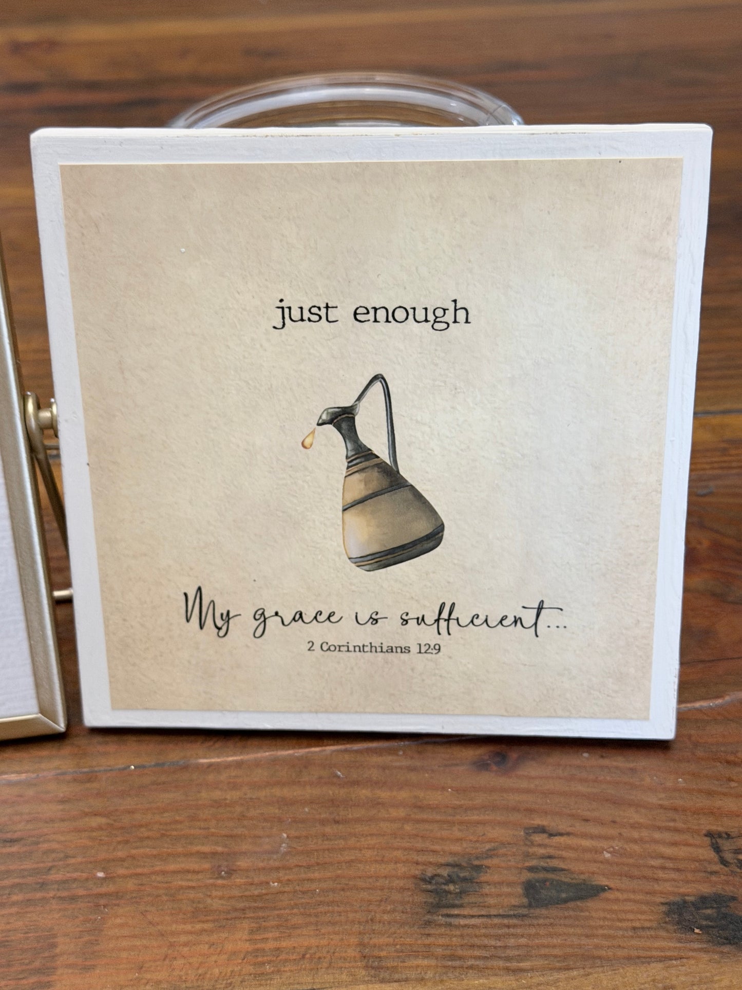 Mini square wood sign- Creations by Beth