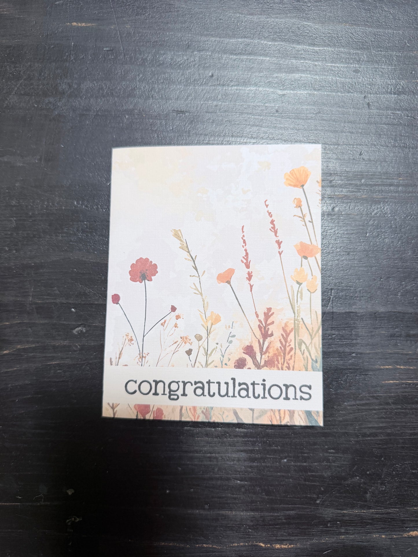 Note Card- Blank Inside- Creations by Beth