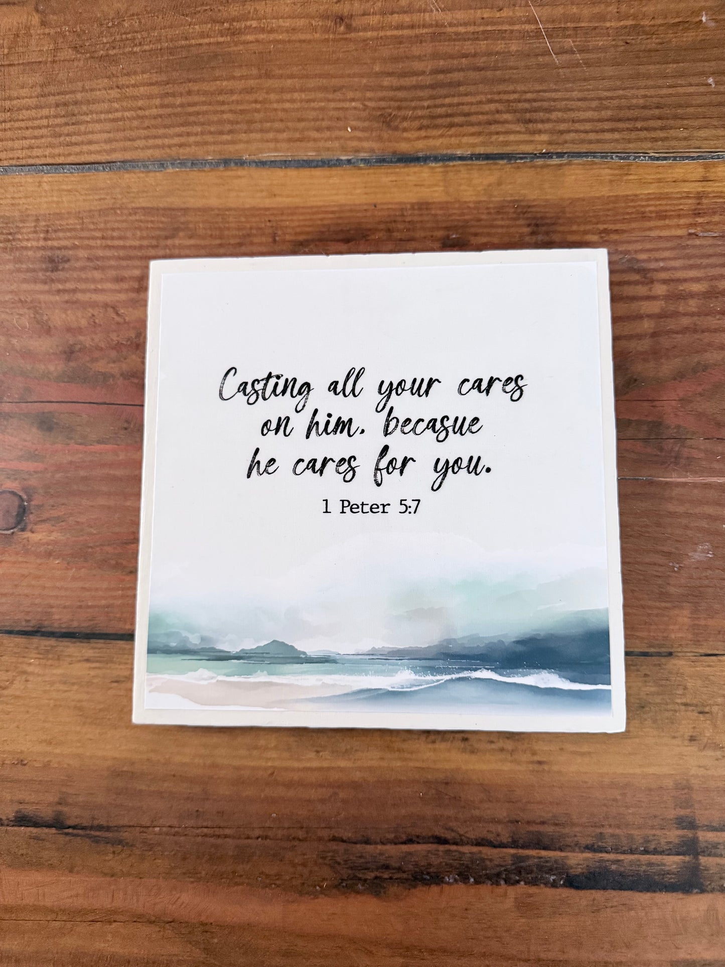 Small square sign- Creations by Beth