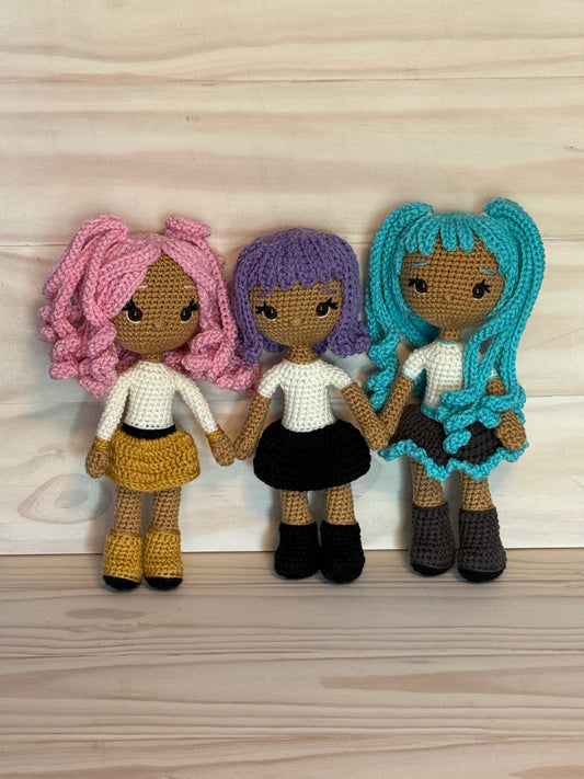 Anime-Style Doll CHD - Cuddly Cacti Creations