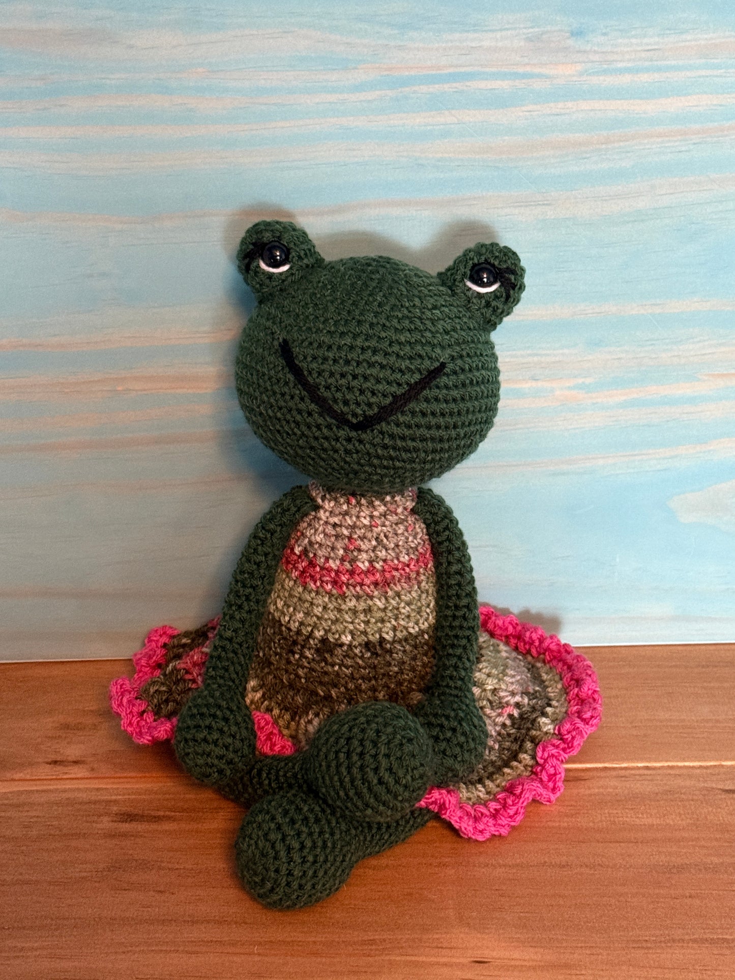 Dangly Frog Plushies CHD - Cuddly Cacti Creations
