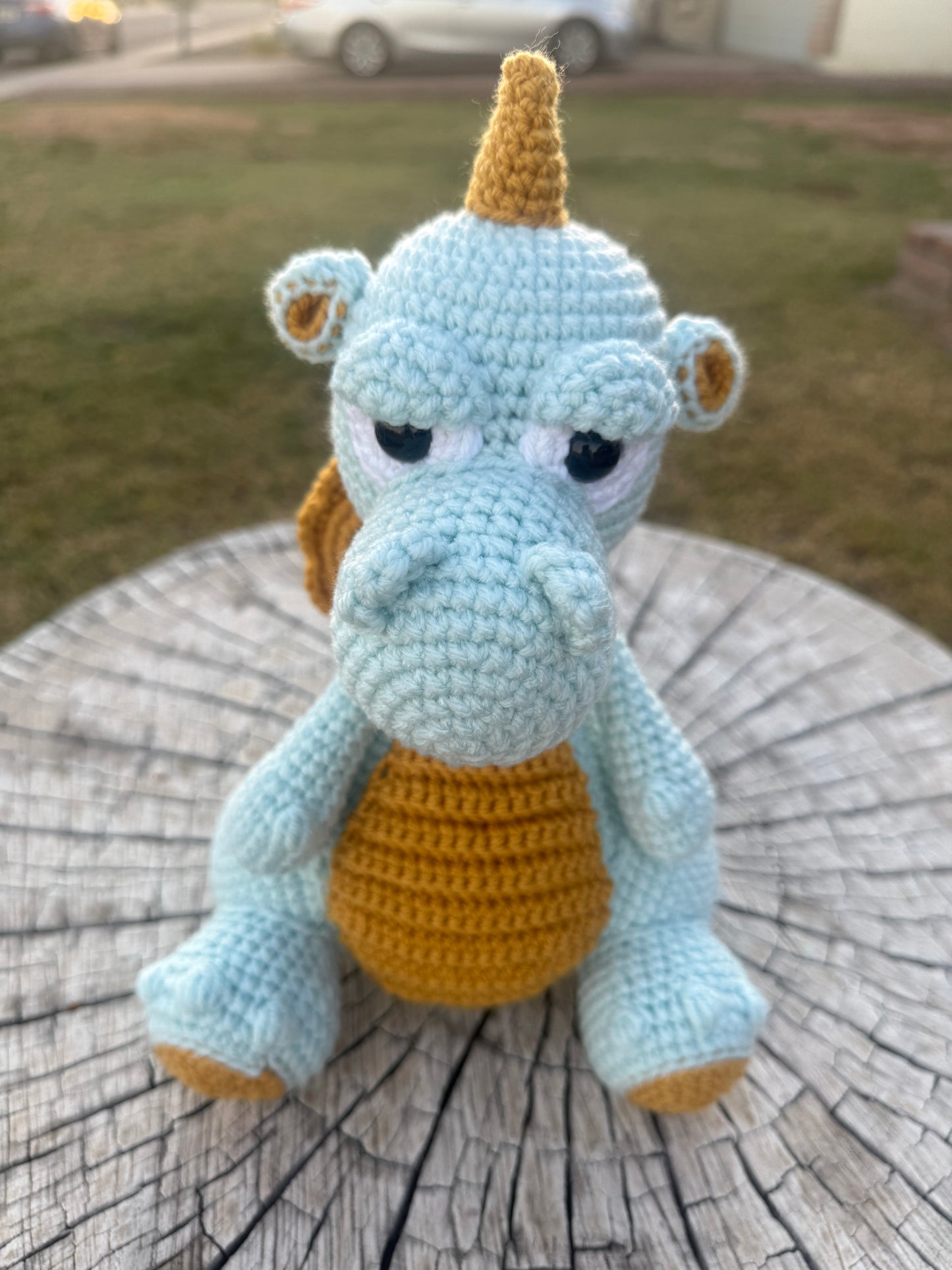 Dragon Plushie - Cuddly Cacti Creations