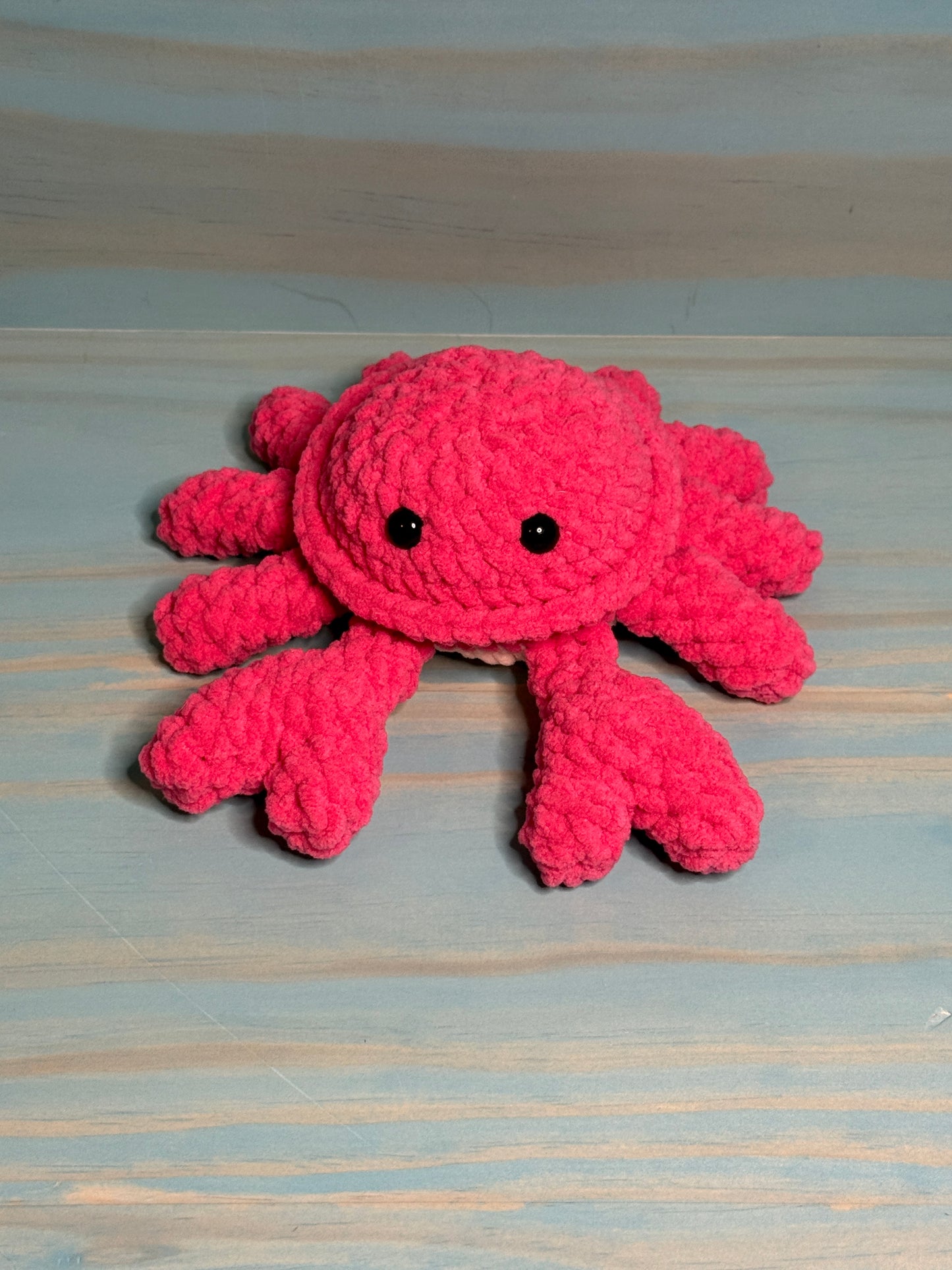 Crab Plushie - Cuddly Cacti Creations