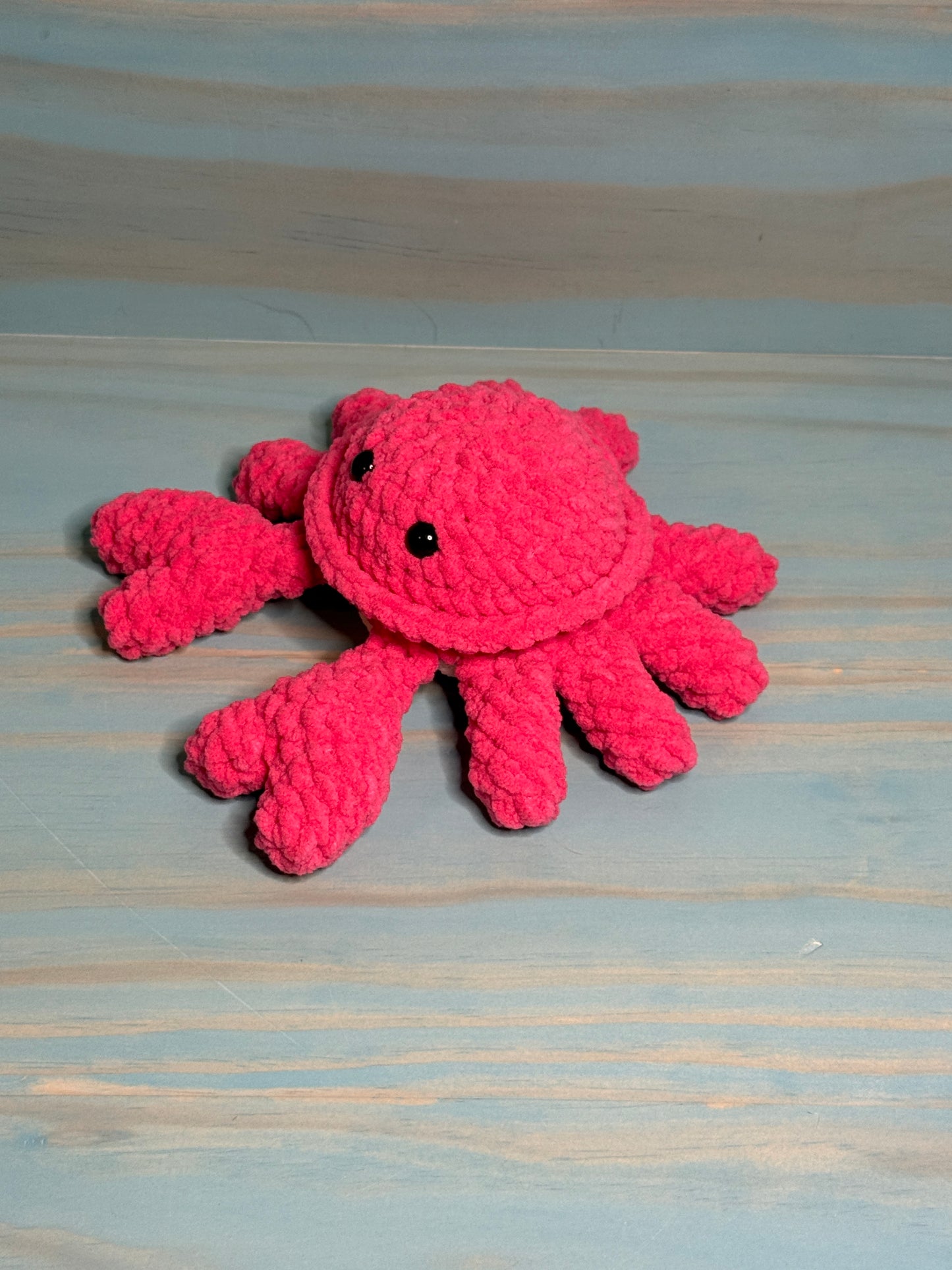 Crab Plushie - Cuddly Cacti Creations