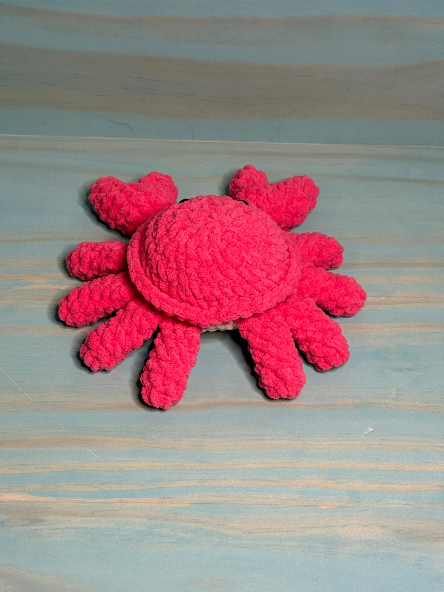 Crab Plushie - Cuddly Cacti Creations