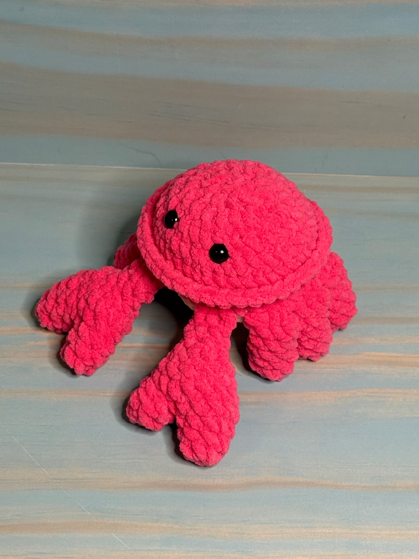Crab Plushie - Cuddly Cacti Creations
