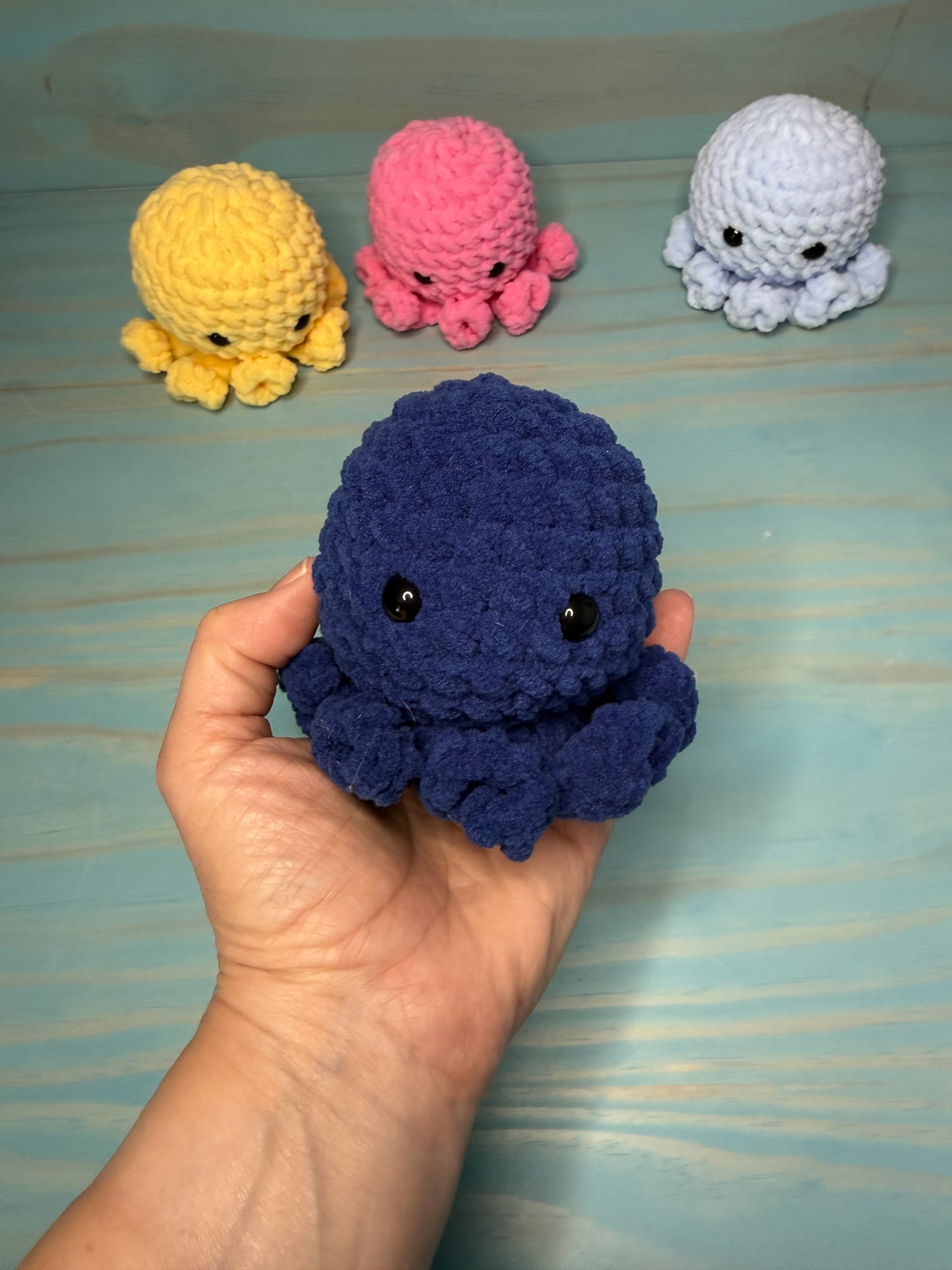 Mini Octopus Plushies - Cuddly Cacti Creations