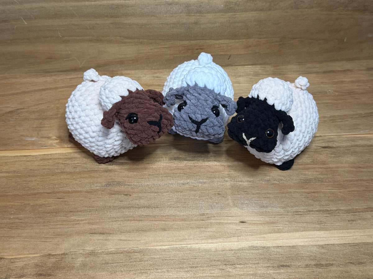 Lamb (Mini) Plushie CHD - Cuddly Cacti Creations