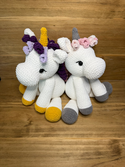 Unicorn Plushie STV - Cuddly Cacti Creations