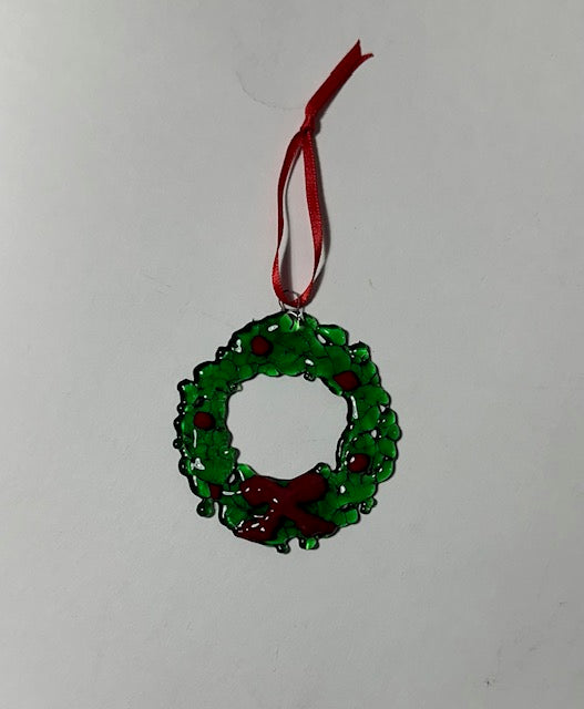 Ornament - Frit Wreath