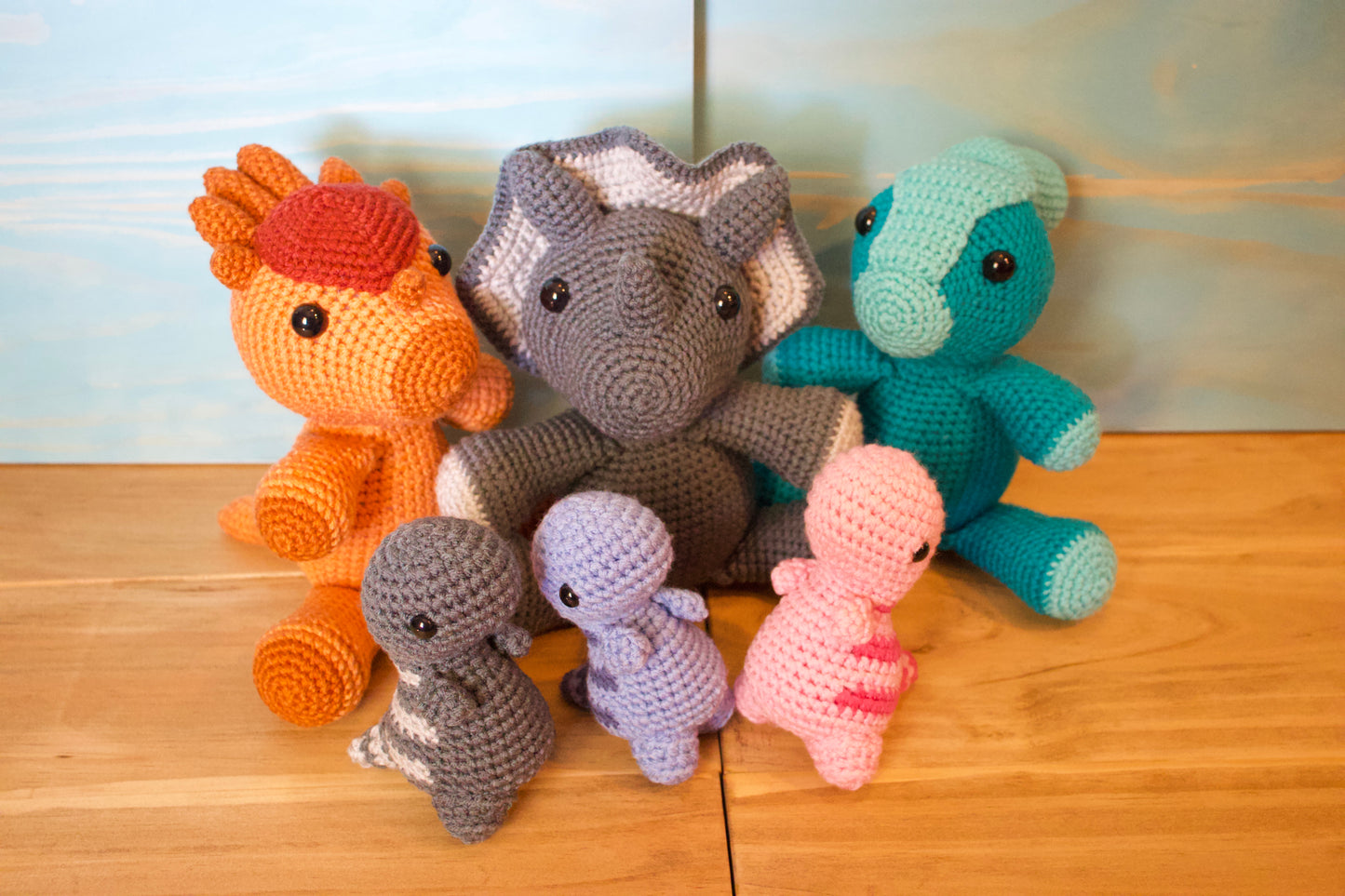 Dinosaur Plushies - Cuddly Cacti Creations