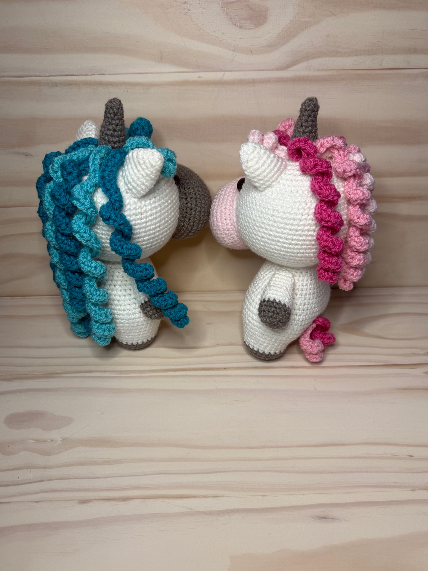 Unicorn (Chonky) Plushies - Cuddly Cacti Creations
