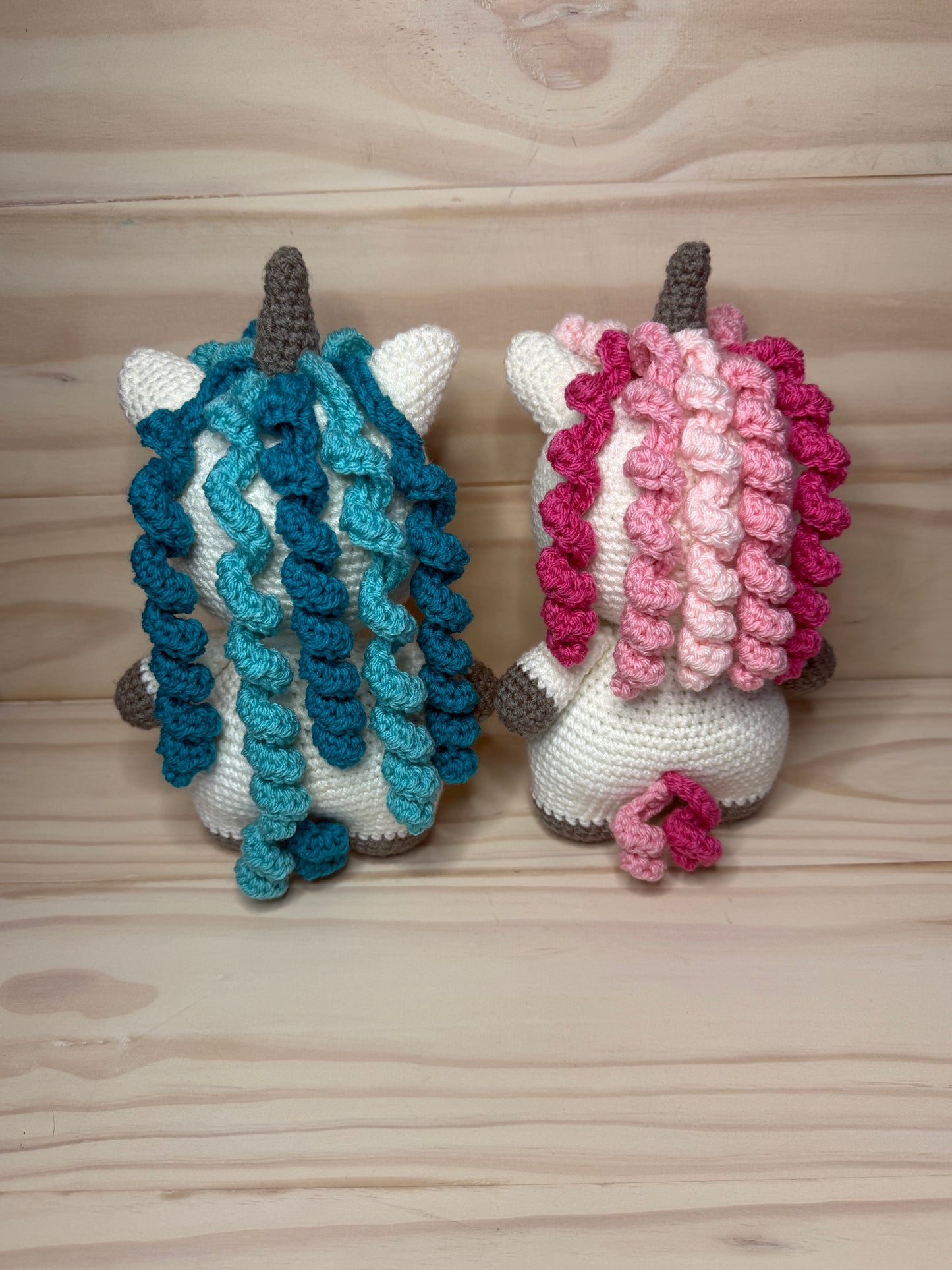 Unicorn (Chonky) Plushies - Cuddly Cacti Creations