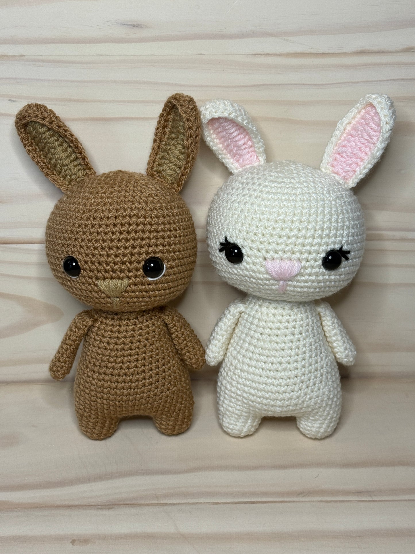 Bunny Plushies (Small) - Cuddly Cacti Creations