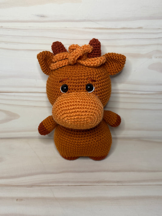 Cow Plushie STV- Cuddly Cacti Creations