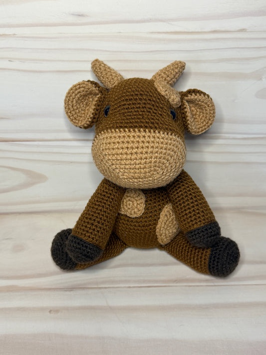 Cow Plushie STV- Cuddly Cacti Creations