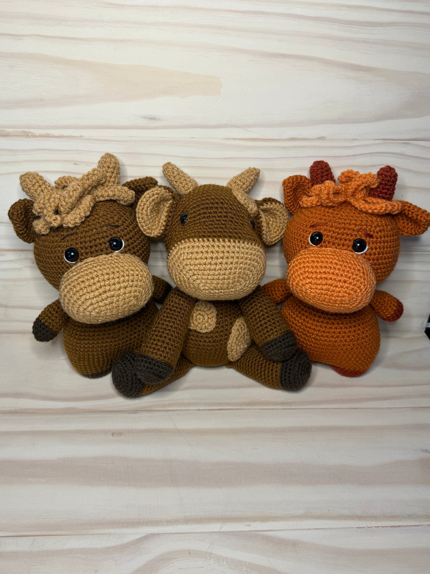 Cow Plushie CHD - Cuddly Cacti Creations