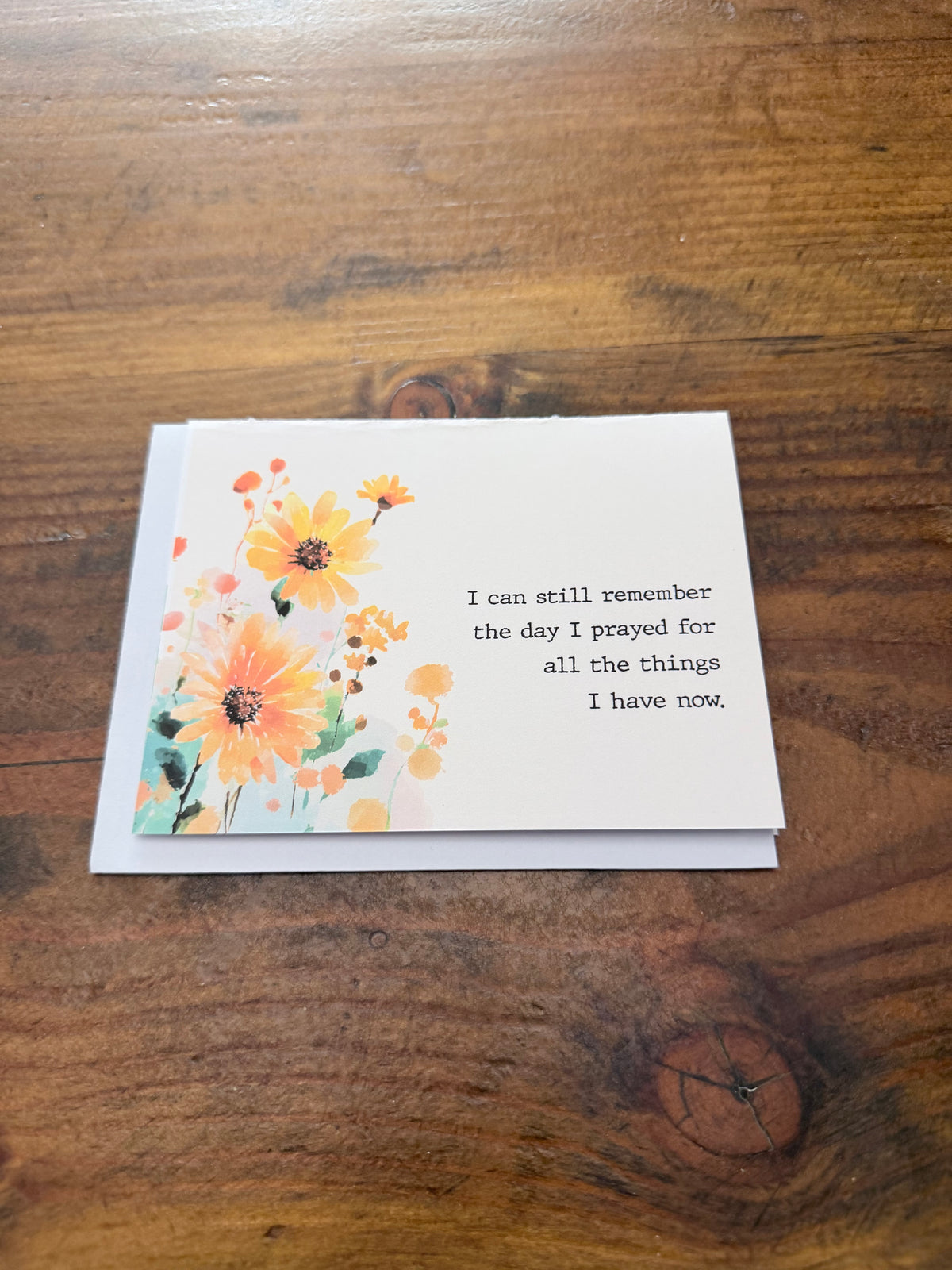 Note Card- Blank Inside- Creations by Beth