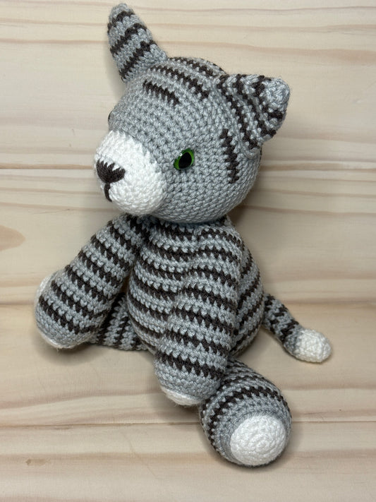 Tabby Cat Plushie STV - Cuddly Cacti Creations