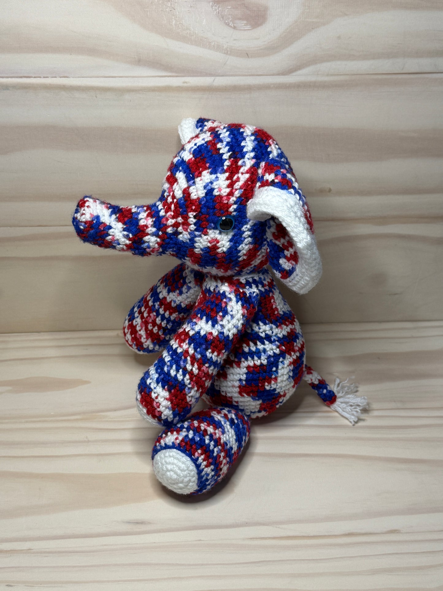 Elephant Plushie STV - Cuddly Cacti Creations