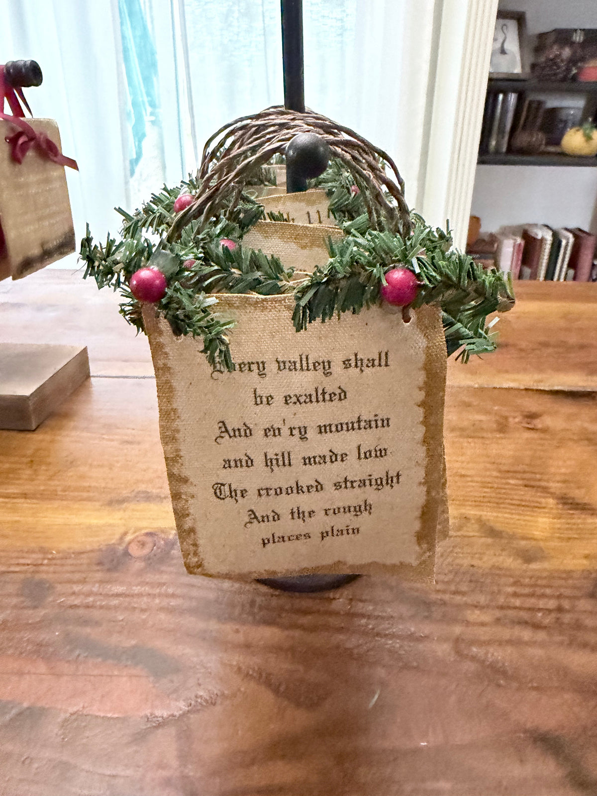 CHRISTMAS- Canvas Ornament