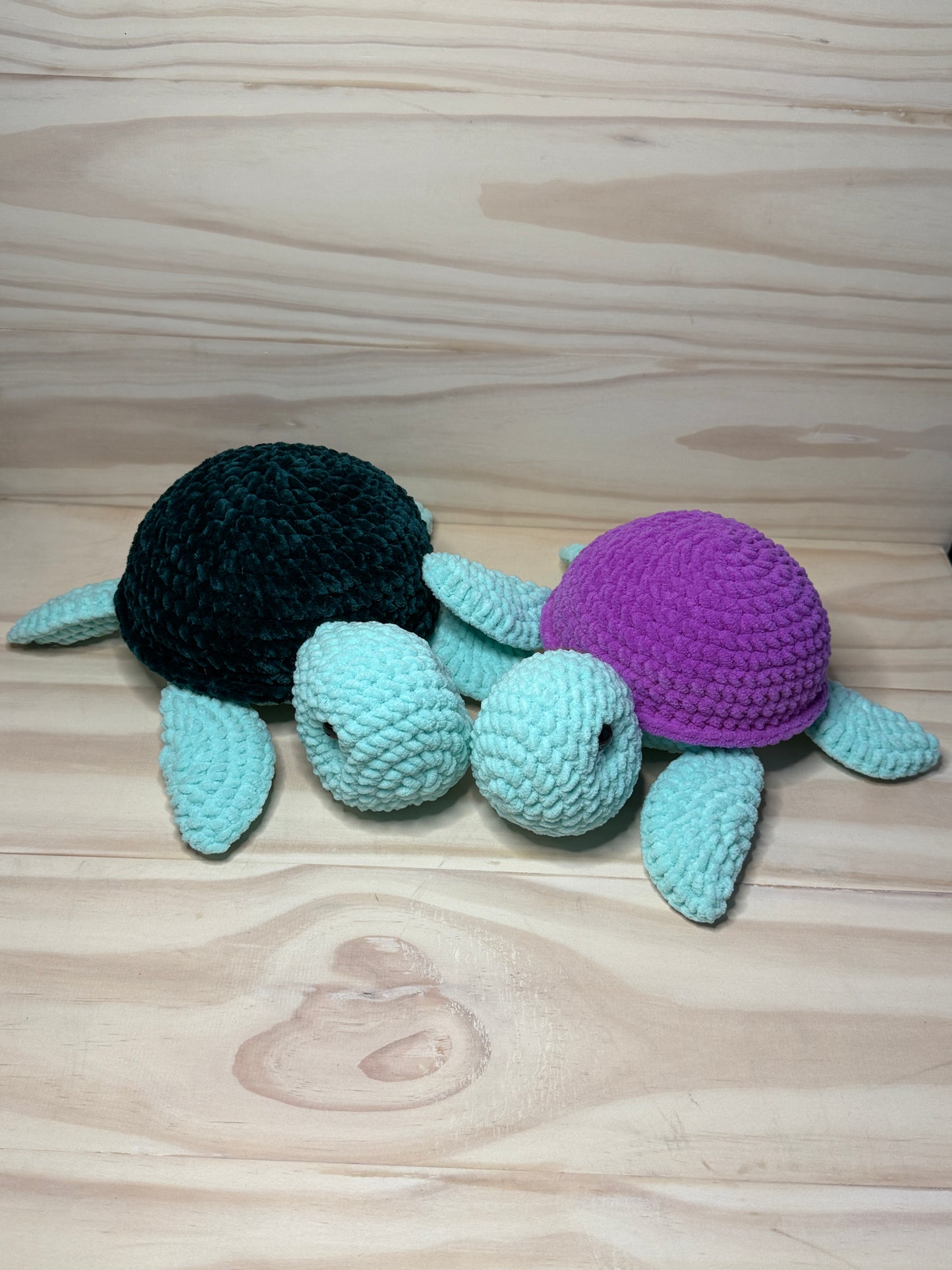 Sea Turtle Plushies STV - Cuddly Cacti Creations