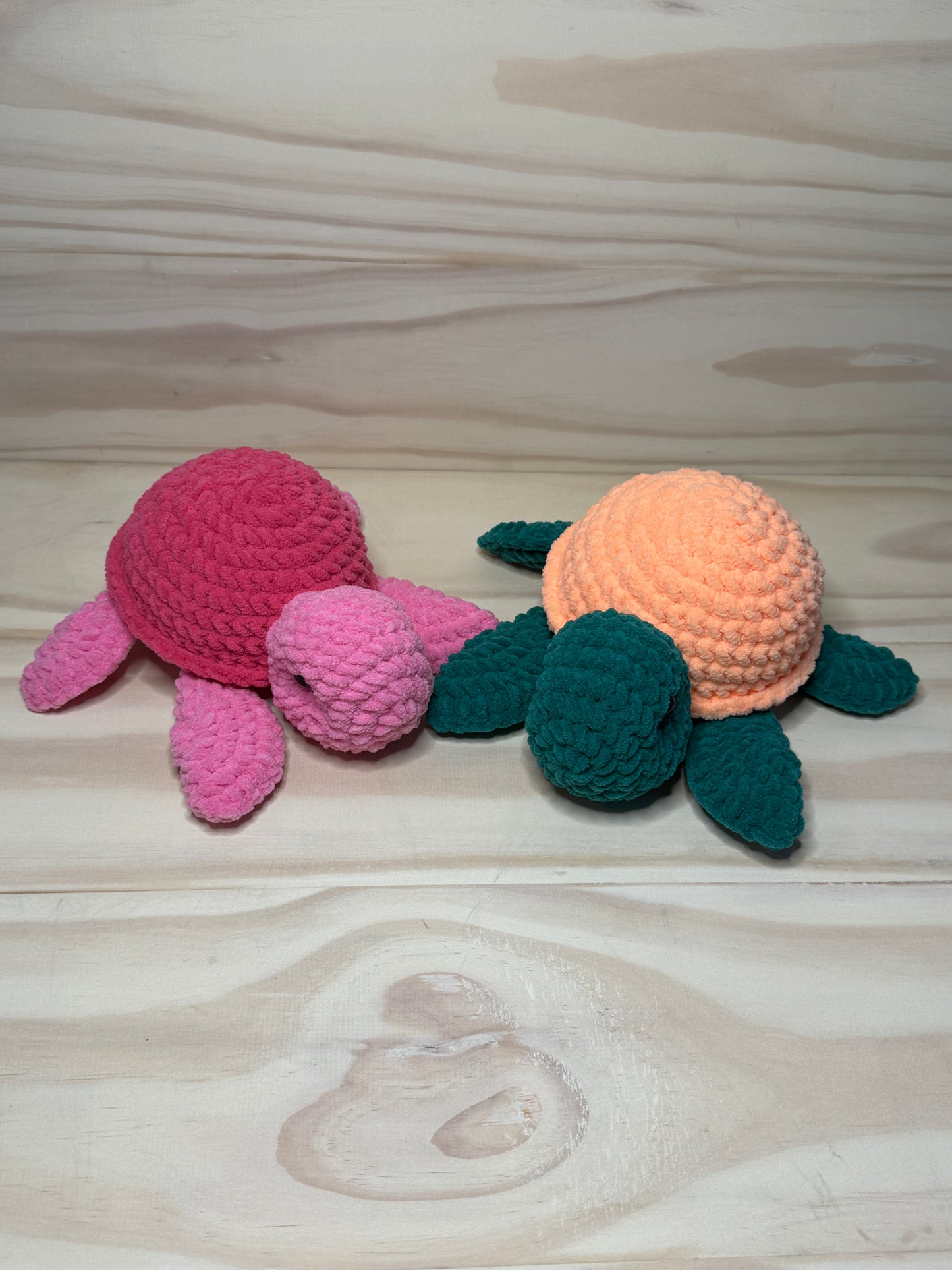 Sea Turtle Plushies STV - Cuddly Cacti Creations