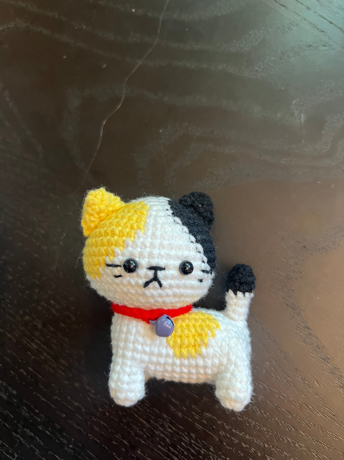 Cute kitten keychain