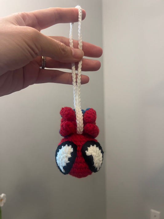 Hanging Spider-Man