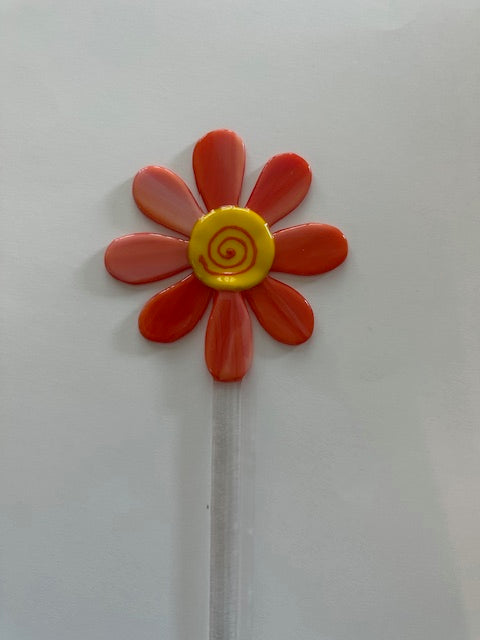 Plant Stake - Whimsical Flower